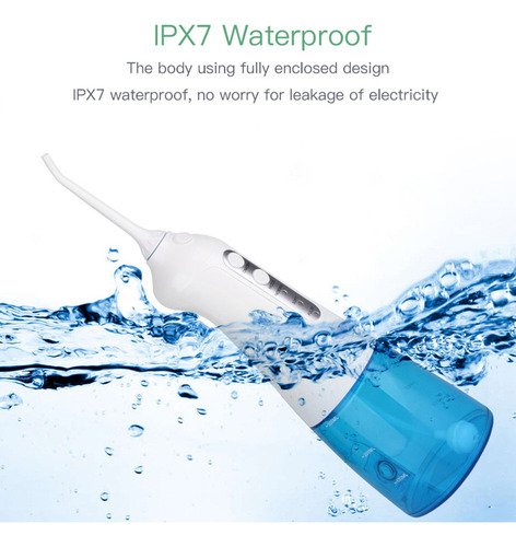Limpiador De Agua Portátil Recargable Con 3 Modos Y 2