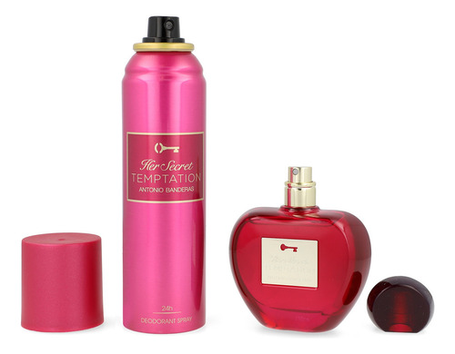 Set Her Secret Temptation 2pzs Dama De Banderas