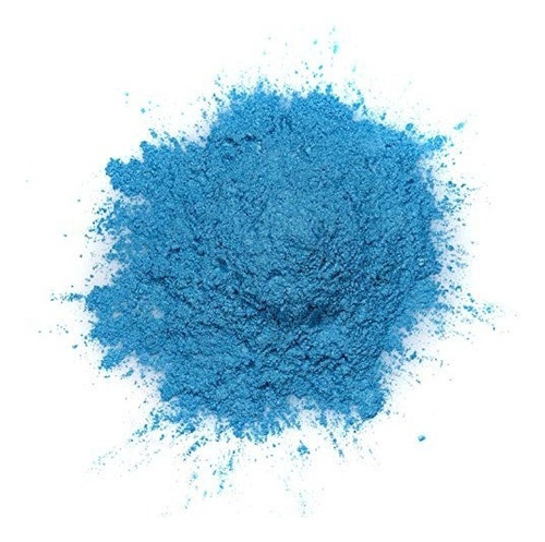 Pigmento Mica Ocean Blue X 10 Grs Grado Cosmético