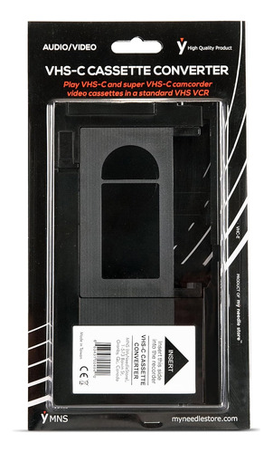 Adaptador De Casete For Videocamaras Svhs Vhs-c A Vhs Or...