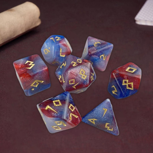 2 Conjunto De Dados De Jogo De 7 Peças, Conjunto De Dados,