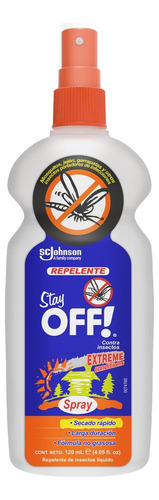 Repelente De Insectos Stay Off! Extreme - mL a $198