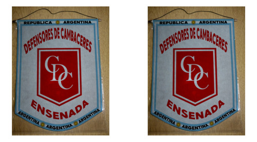 Banderin Grande 40cm Defensores De Cambaceres