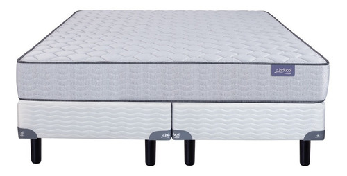 Colchon Espuma Alta Densidad Inducol Vinson 180x200 P/140kg Color Gris
