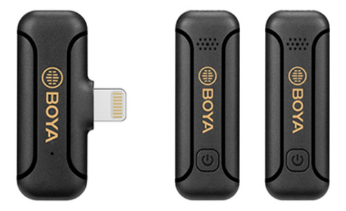 Boya By-wm3t2-d2 Micrófono Inalámbrico Lightning Doble 50mt.