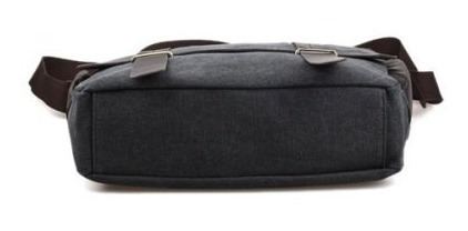 Imagen 6 de 8 de Mochila Diseño De Mensajero Maletin Estilo Elegante De Lona
