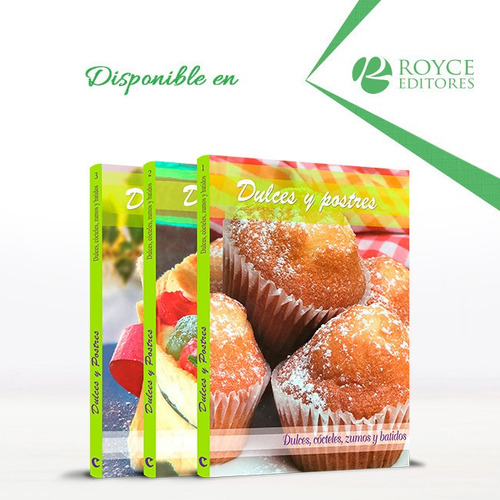 Libros: Dulces Y Postres 3 Vols