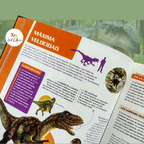 Libro De Dinosaurios En 3d- Reptiles Gigantes Prehistóricos