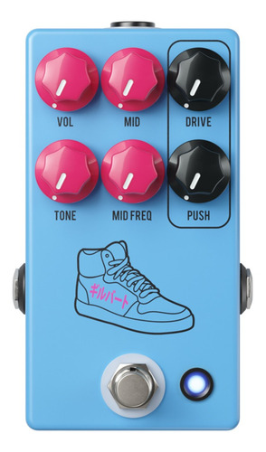 Pedal De Guitarra Jhs Paul Gilbert Pg14 Overdrive Distortion