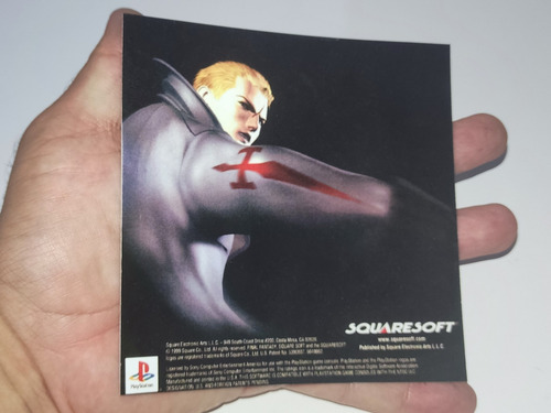 Final Fantasy 8 Playstation Patch Mídia Preta