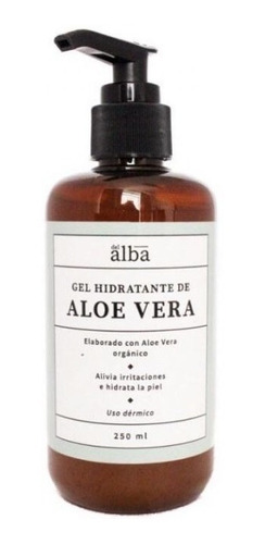 Gel Dérmico Hidratante De Aloe Vera. Vegano. Agronewen