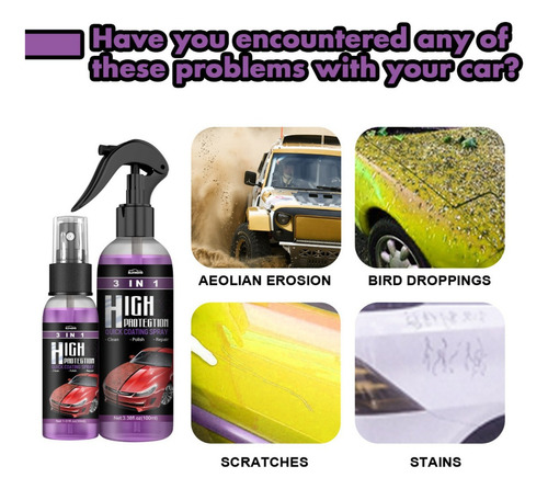 Revestimiento De Protección Fast Car Ceramic Plastic Reacond
