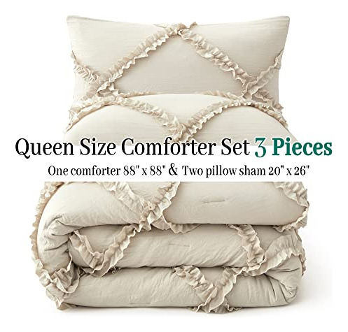 Juego De Edredón Tamaño Queen Size, Ropa De Cama De Granja D
