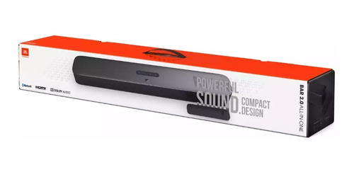 Barra De Sonido De 2.0 All In One Negro Jbl
