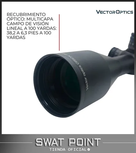 Mira Telescópica Vector Optics Orion Pro Max 3-18x50 Hd Caza