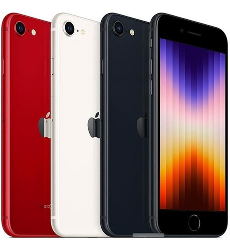 Imagen 3 de 3 de iPhone SE 3 Generacion 2022 64gb-caja Sellada-1 Año Garantia