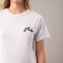 Comprar Remera Rusty Competition Mujer Blanca - Tienda Rusty
