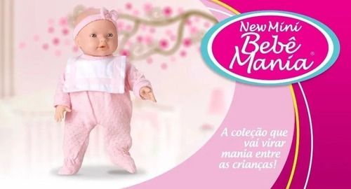 Muñeca Mini Bebe Mania Bebote 33 Cm