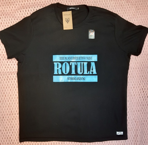 Remera Marca Rotula Talle Xxl Nueva