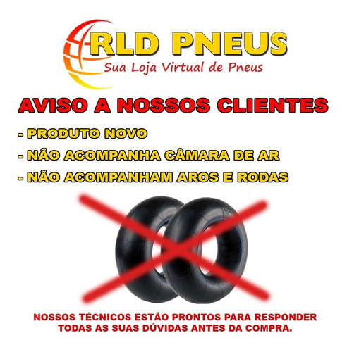 Par Pneu Cg 150 90/90-18 + 80/100-18 Novo Maggion Sem Câmara