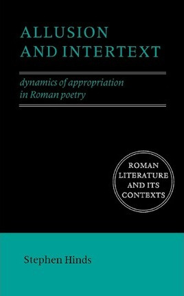 Libro Roman Literature And Its Contexts: Allusion And Int...