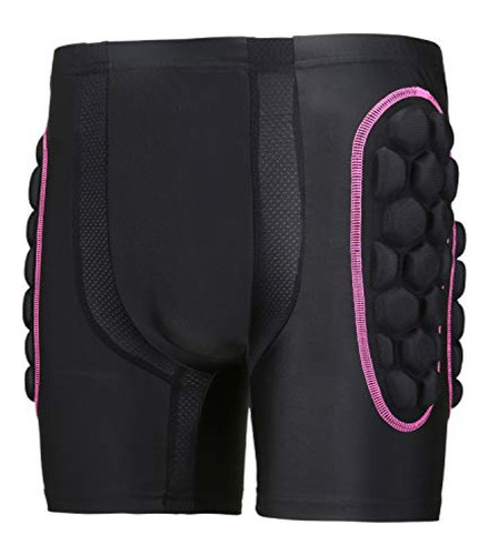 Ohmotor Pantalones Cortos Protectores Acolchados 3d Hip Butt