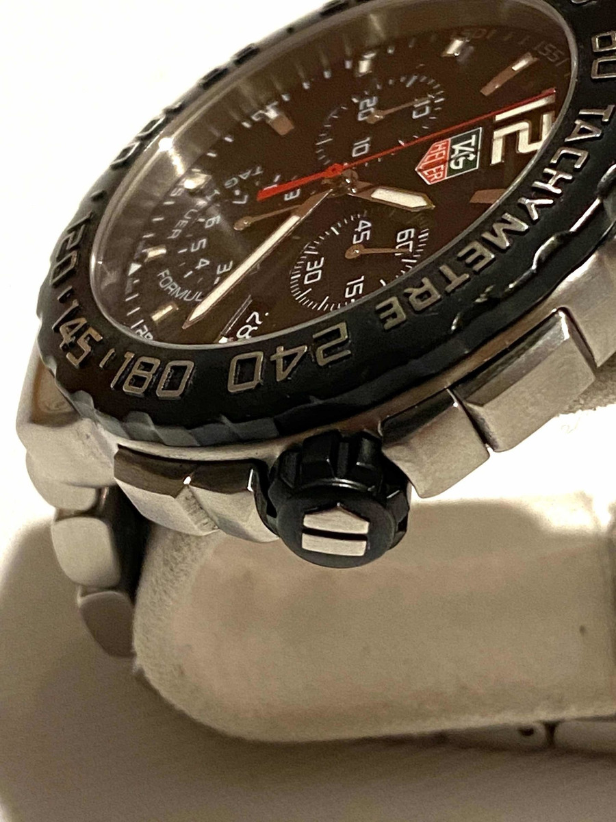 Reloj Tag Heuer Fórmula 1 Cronógrafo Cuarzo (cau1110) 41 Mm | Mercado Libre