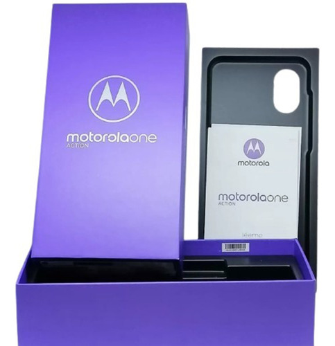 Caja Vacía Motorola Motorolaone Action    Krt