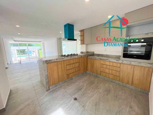 Cad Casa Daniela. Terraza Con Jardín Artificial, Alberca, Barra - Bar Y Gazebo