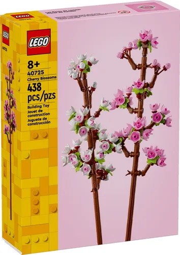 Lego 40725 Flowers Flores De Cerezo Cherry Blossoms 438 Pcs 438