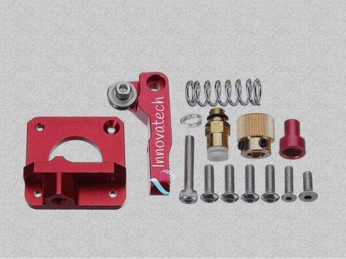 Kit Bloque Extrusor Aluminio Mk8 Feeder Neumatico Izquierdo