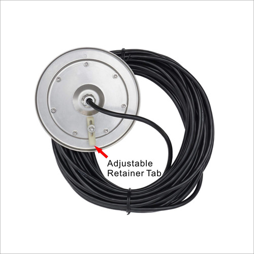 Luz Led 6 Pulgadas Poolexa Ss0650x Para Piscina Con Cable 15 Color De La Luz