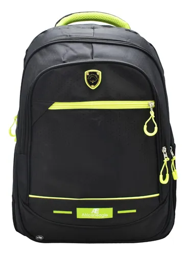 Mochila negra lisa best sale