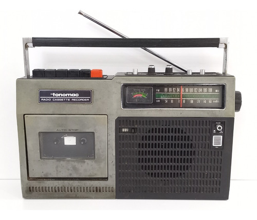 Antiguo Radiograbador Tonomac Decada 80 Retro Vintage - Zwt