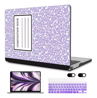 Funda Meegoodo Para Macbook Air 13 M2 + C/teclado Note