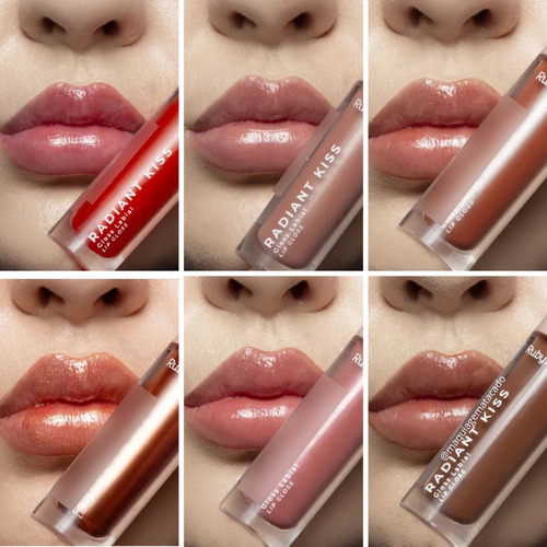 Gloss Labial Radiant Kiss - Ruby Rose