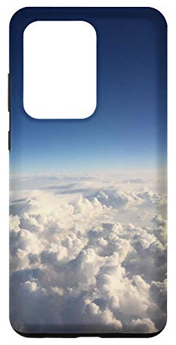 Funda Para Galaxy S20 Ultra Azul Sky And Clouds Plastico-02