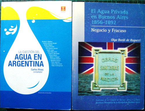 Aguas Argentina 2ts Buenos Aires Historia Privadas Saneamien