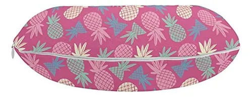 Ambesonne Fruits Travel Pillow Neck Rest, Hipster Exotic Pin