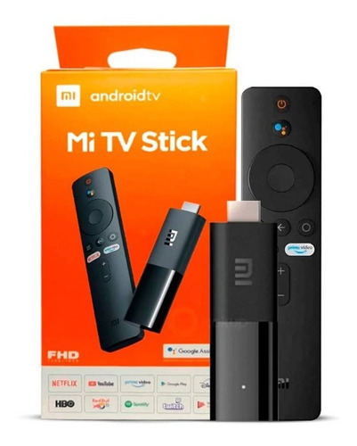 Xiaomi Mi Tv Stick Fhd 8gb Android Mando De Voz Chromecast