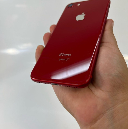 Imagen 4 de 10 de Apple iPhone 8 64gb Red Cargador Cable Funda Templado Cuota