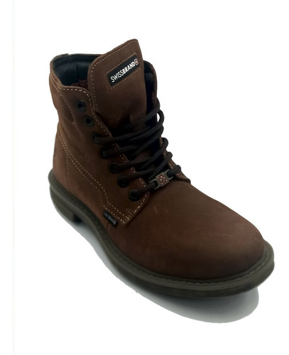 Zapato Swissbrand Zug Para Hombre Color Bronce - 361 Czy/bce
