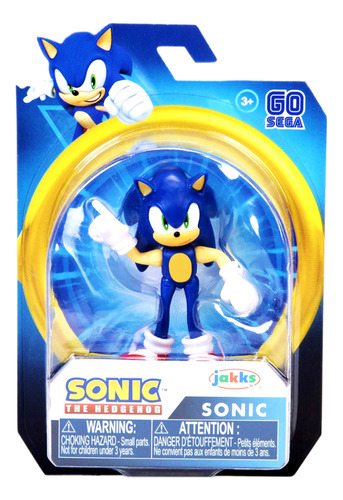 Jakks Pacific Sega Modern Sonic The Hedgehog 6cm Sega Go