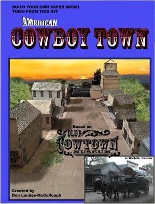 American Cowboy Town - Donald Landes-mccullough (paperback)