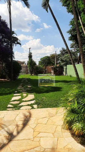 Chácara Com 2 Dormitórios À Venda, 828 M² Por R$ 690.000,00 - Condomínio Chácara Grota Azul - Hortolândia/sp - Ch0145
