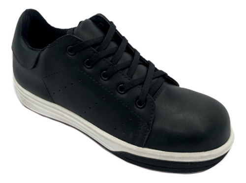 Calzado Industrial Con Casquillo Tipo Tenis Negro # 