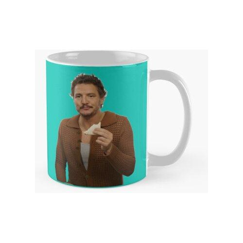 Taza Pedro Pascal Se Come Un Bocadillo... Calidad Premium