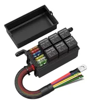 Comprar Caja De Fusibles Portafusibles 6 Vias 6 Rele