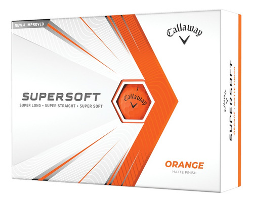 Pelotas Callaway Supersoft Orange X 12
