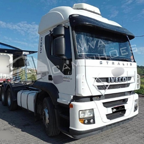 Imagem 1 de 10 de Caminhão Iveco Strallis 460 Teto Alto - 6x2 T